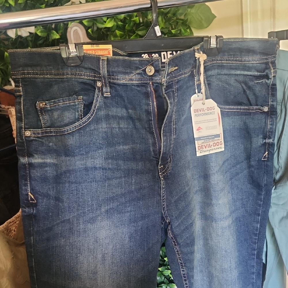 NBW Relaxed Blue Jeans with Classic Indigo Wash